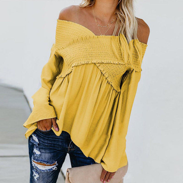 Women's Off Shoulder Shirt