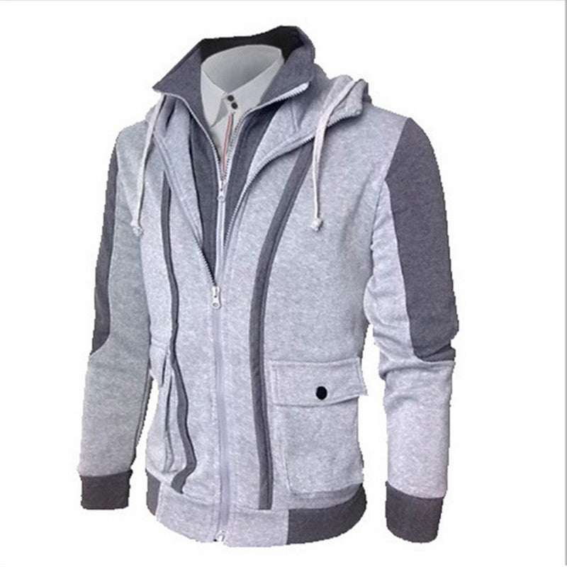 Men’s Casual Zip-Up Hoodie Jacket