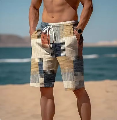 Men’s Hawaiian Summer Sports Shorts