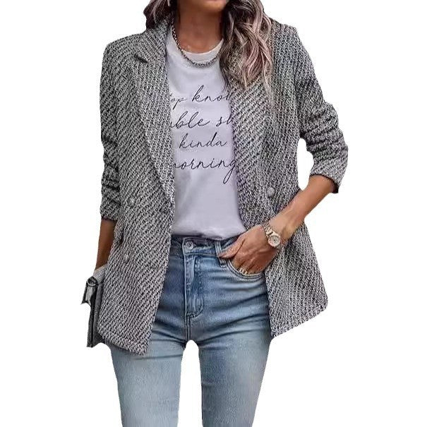 Women’s Herringbone Blazer