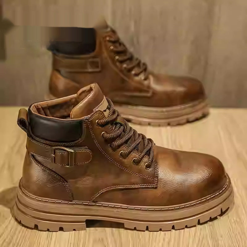 Rugged & Stylish Leather Boots