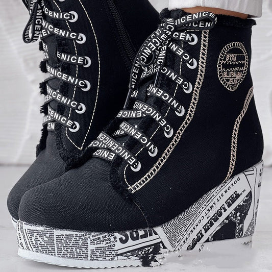 black street style rebellious sneakers