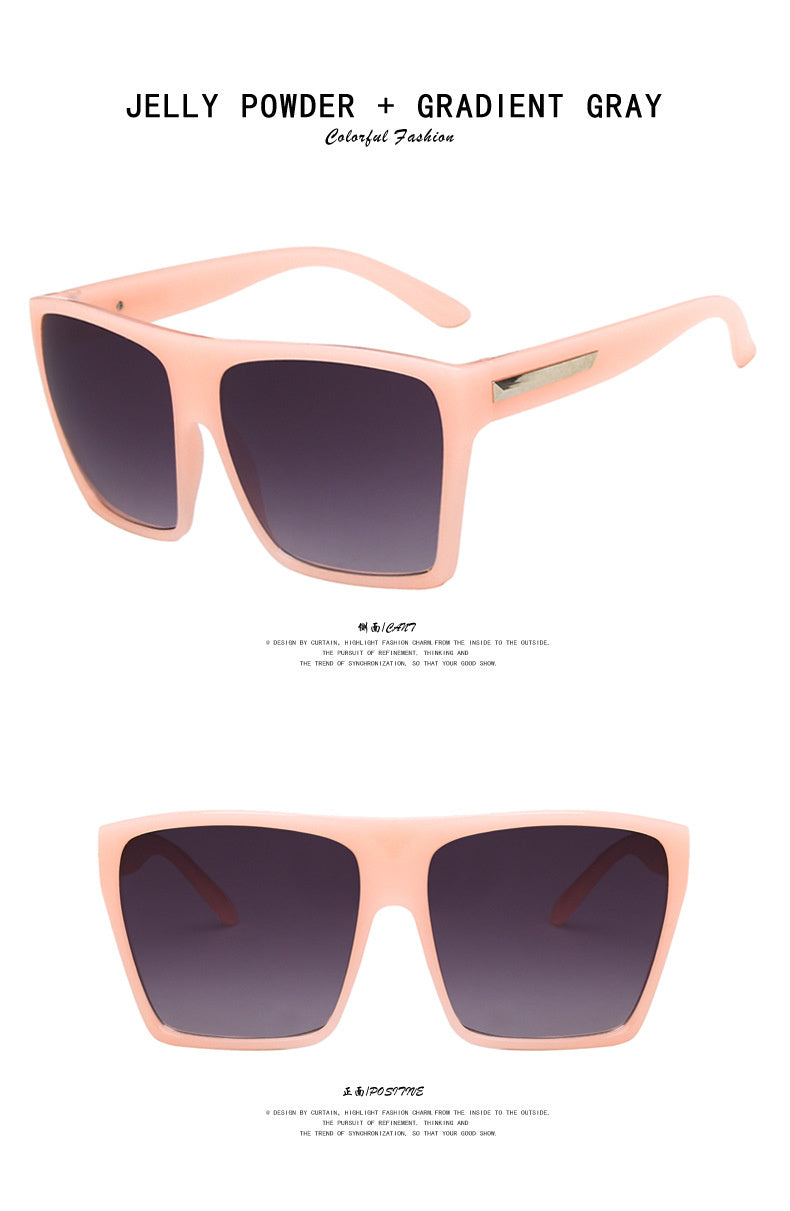 jelly powder and gradient grey sunglasses for femmes fatales