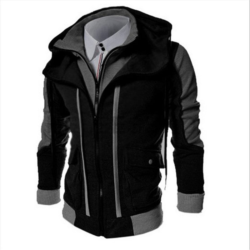Men’s Casual Zip-Up Hoodie Jacket