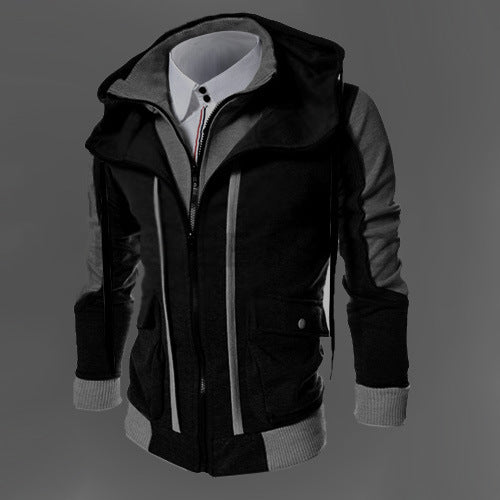 Men’s Casual Zip-Up Hoodie Jacket