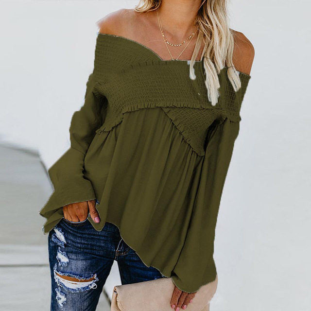 Women's Off Shoulder Shirt
