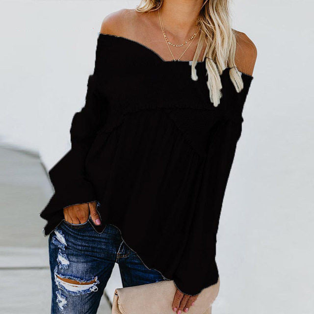 Women's Off Shoulder Shirt