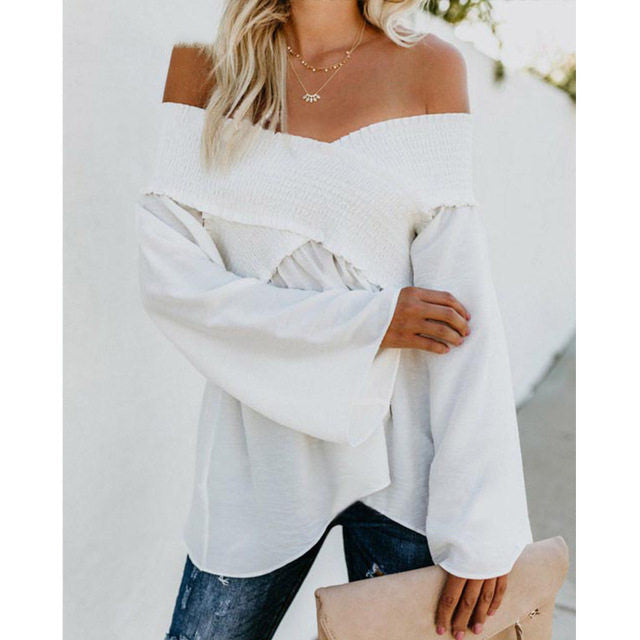 Women's Off Shoulder Shirt