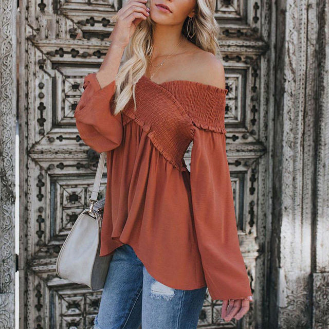 Women's Off Shoulder Shirt