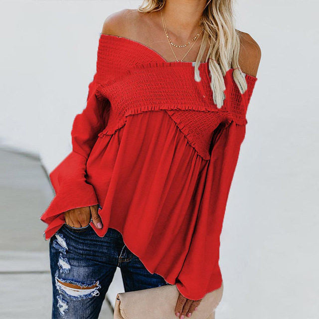 Women's Off Shoulder Shirt