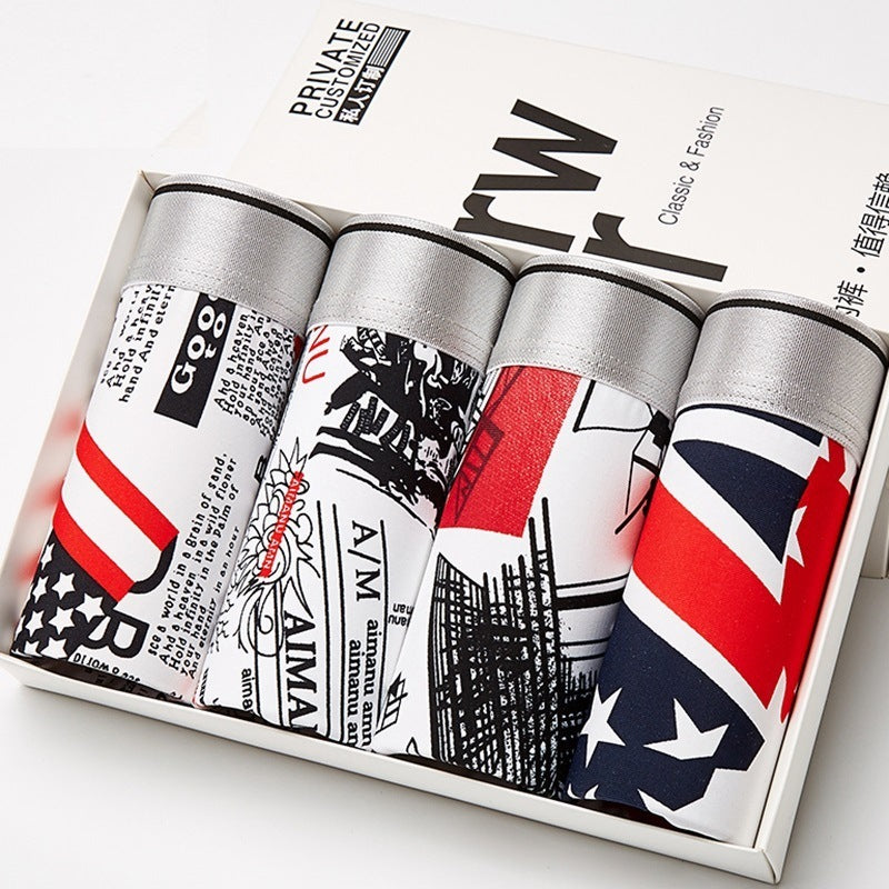 Miesten 4 x Bokserit setti JääSilkki