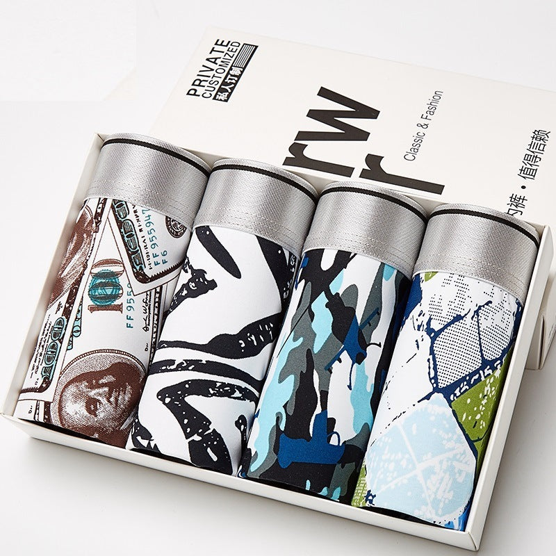 Miesten 4 x Bokserit setti JääSilkki