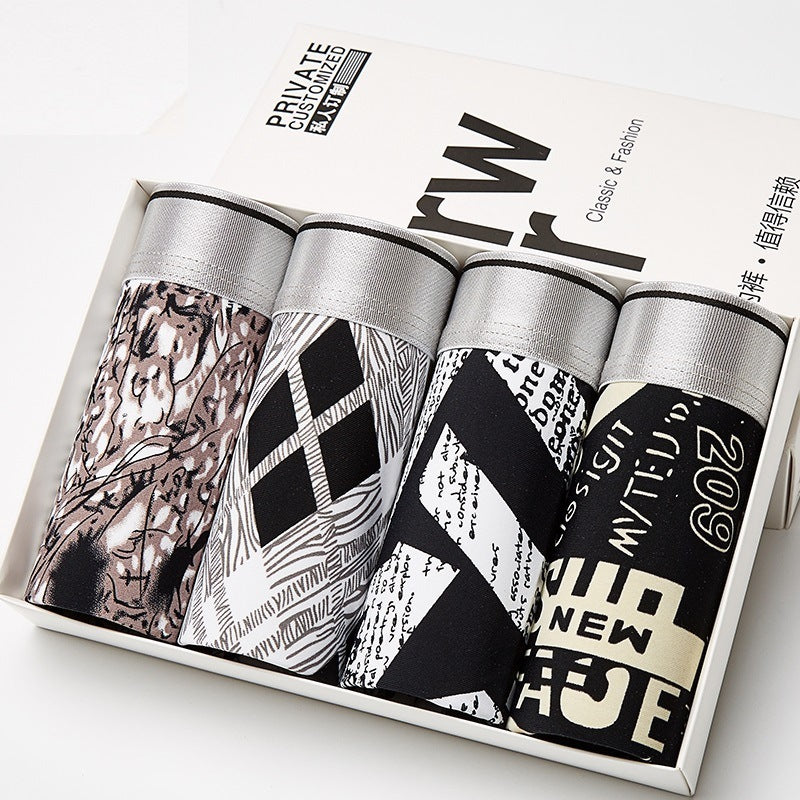 Miesten 4 x Bokserit setti JääSilkki