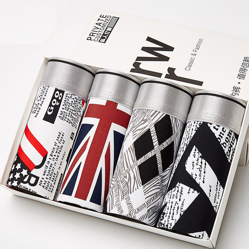 Miesten 4 x Bokserit setti JääSilkki