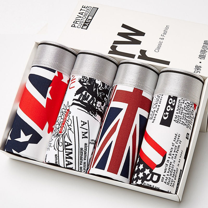 Miesten 4 x Bokserit setti JääSilkki