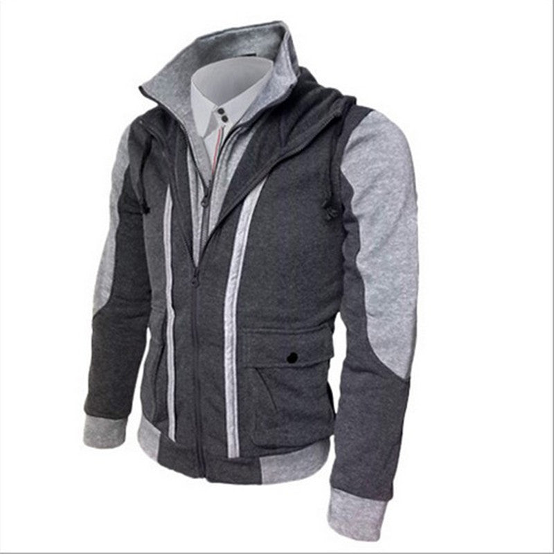 Men’s Casual Zip-Up Hoodie Jacket