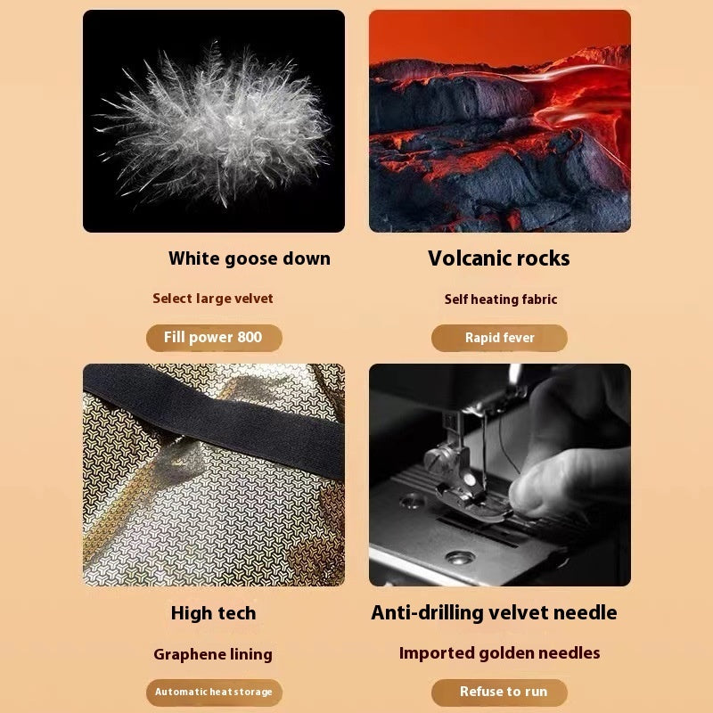 Long down jacket details – AylureEssentials