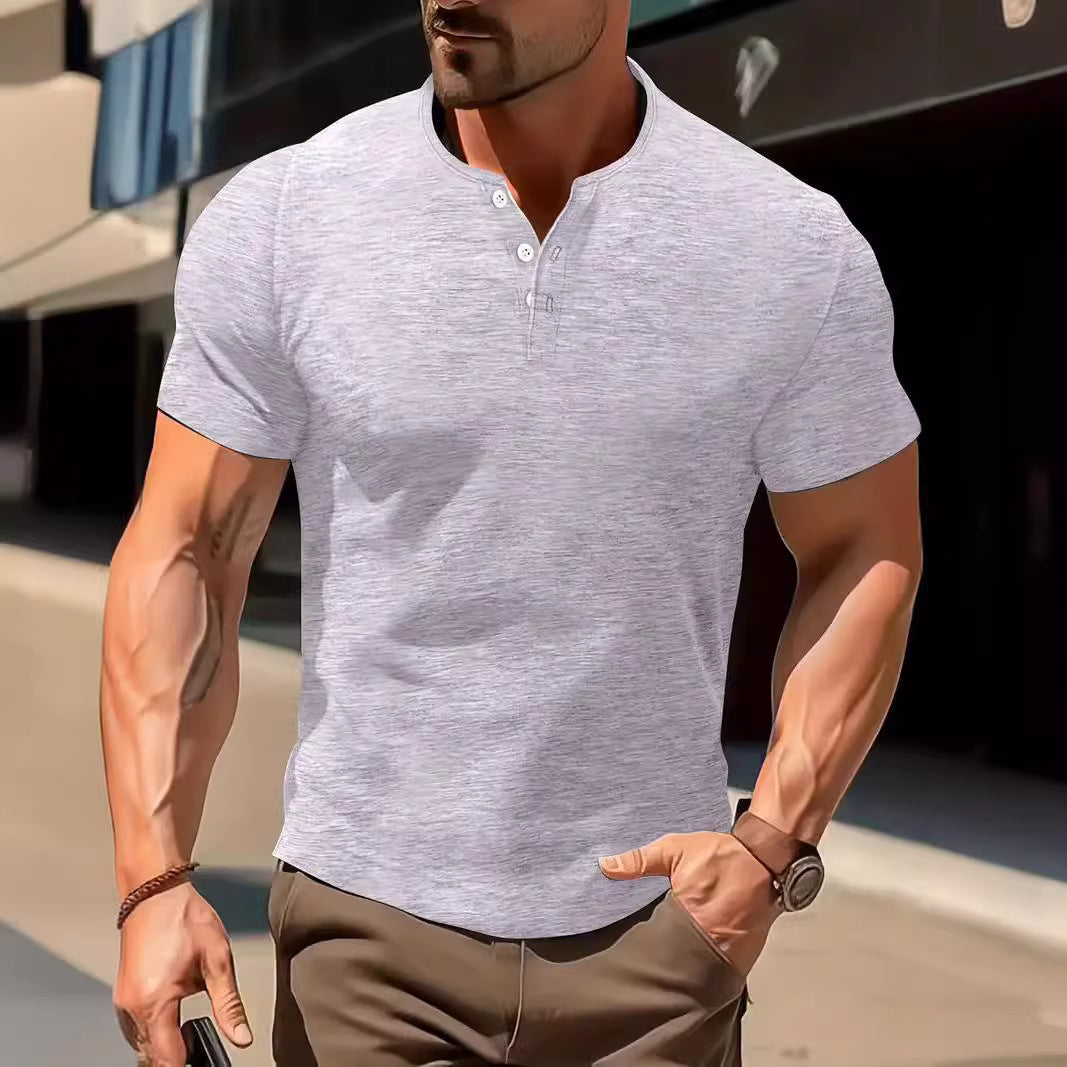 Men's Casual Fashion Short Sleeved Shirt