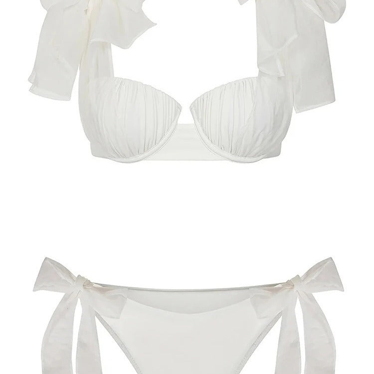 Elegant Bow Bikini Set