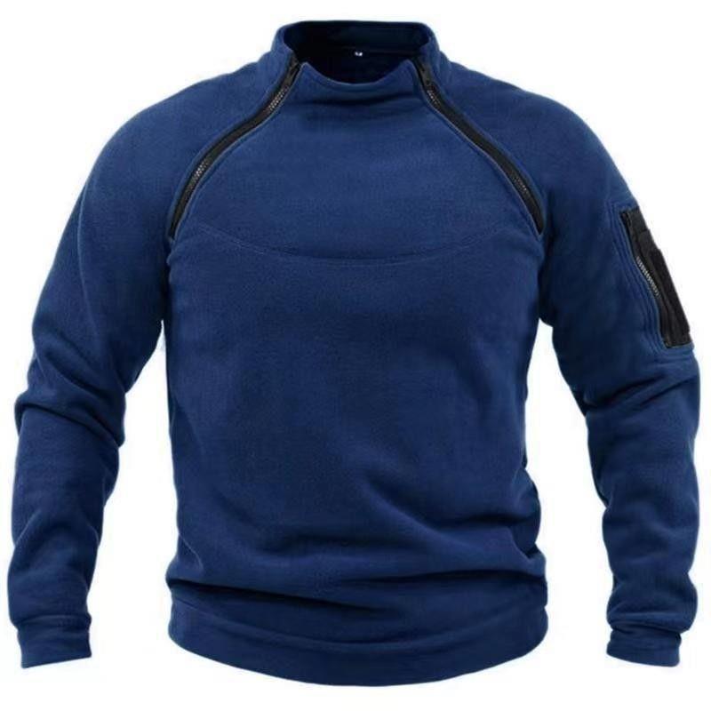Men's waffle or fleece-lined sweater