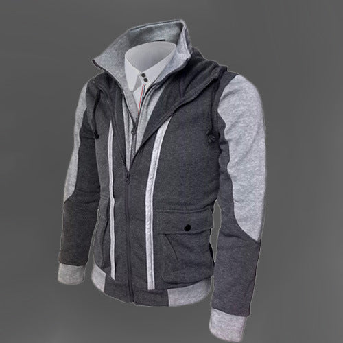 Men’s Casual Zip-Up Hoodie Jacket