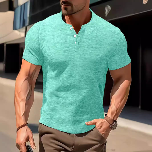 Men's Casual Fashion Short Sleeved Shirt