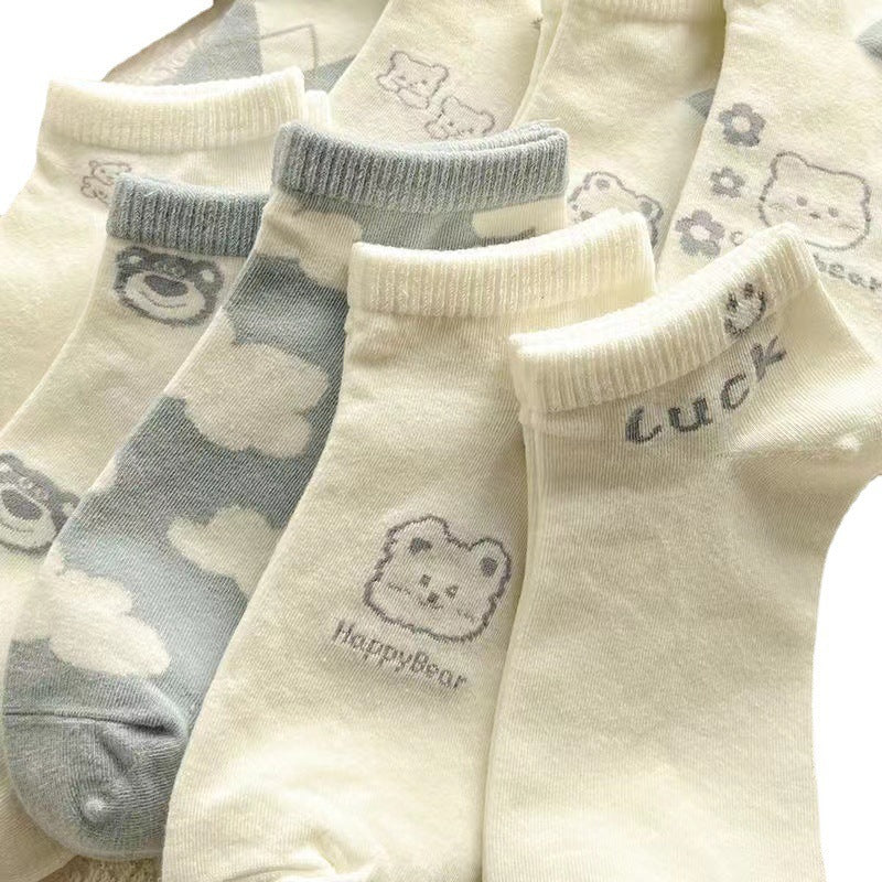 Adorable Teddy Bear Socks