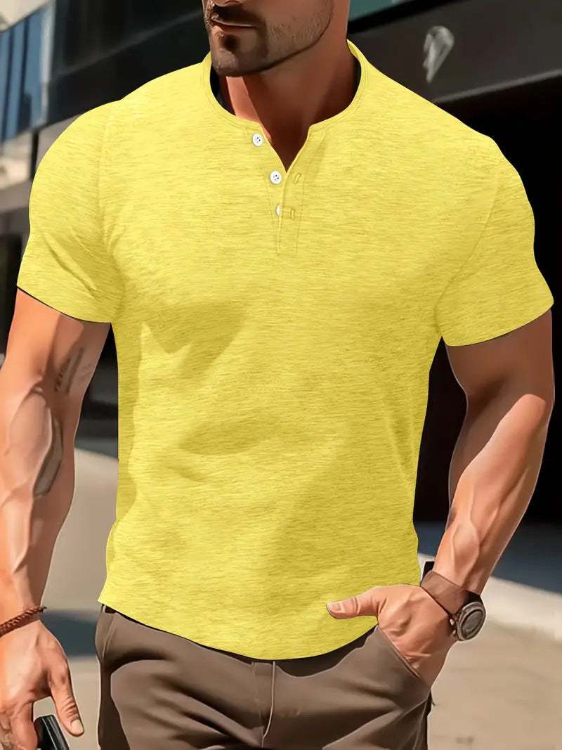 Men's Casual Fashion Short Sleeved Shirt