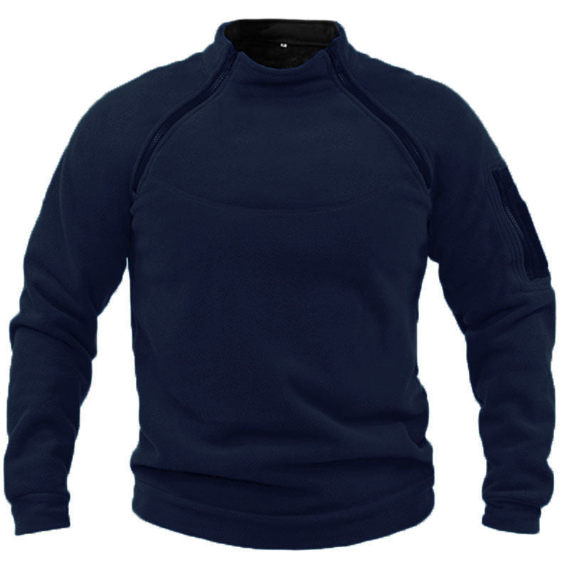 Men's waffle or fleece-lined sweater