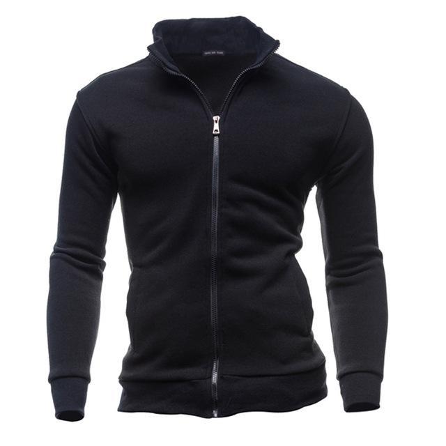 Men’s Minimalist Zip-Up Jacket