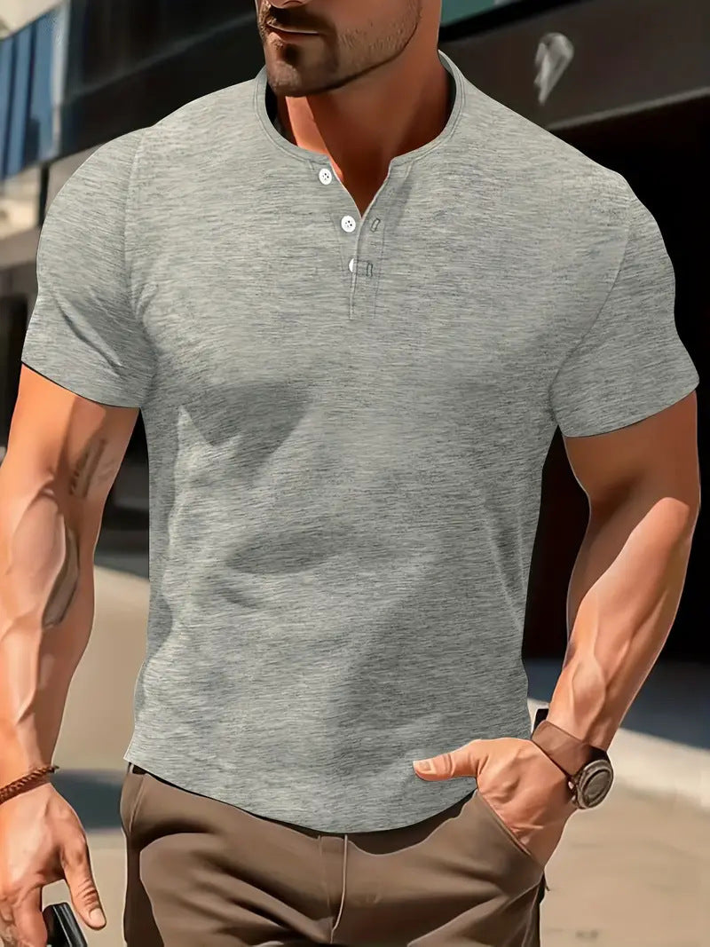 Men's Casual Fashion Short Sleeved Shirt