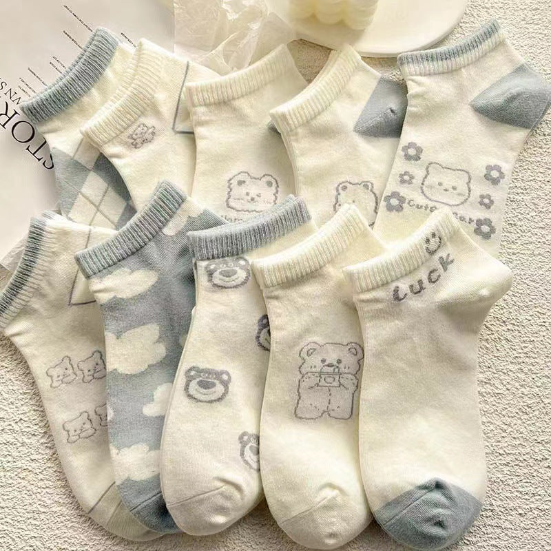 Adorable Teddy Bear Socks
