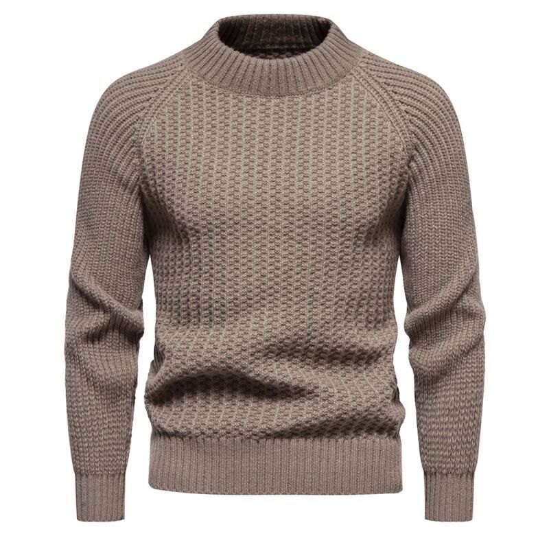 Classic Textured Knit Sweater