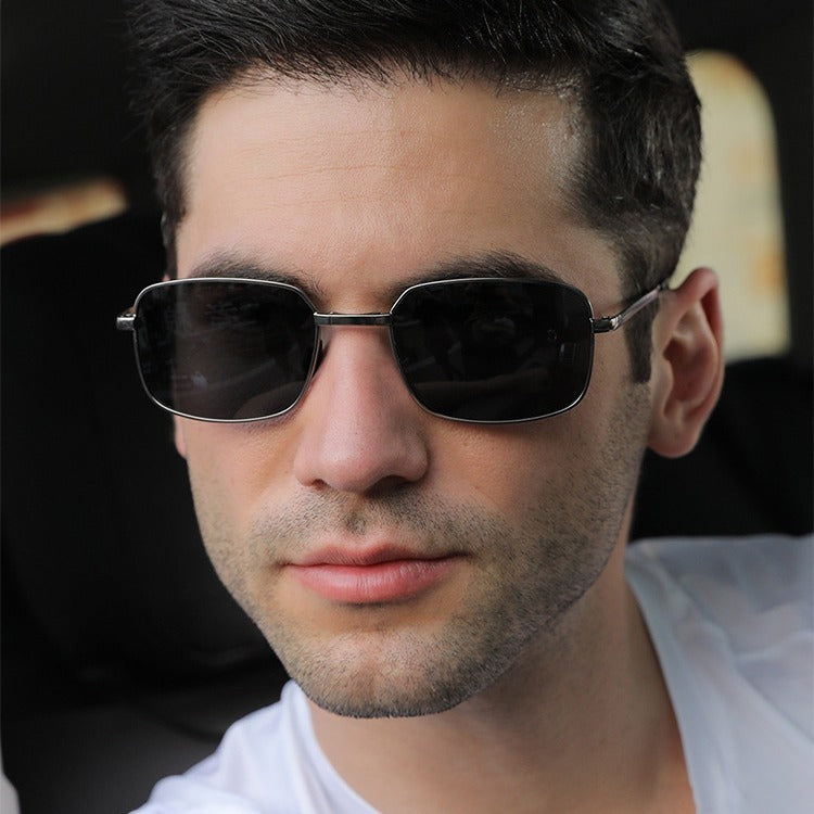 "Tactical Vision" black foldable sunglasses