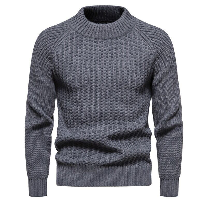 Classic Textured Knit Sweater