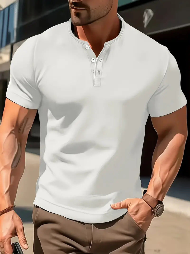 Men's Casual Fashion Short Sleeved Shirt