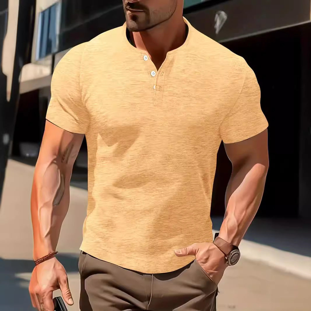 Men's Casual Fashion Short Sleeved Shirt