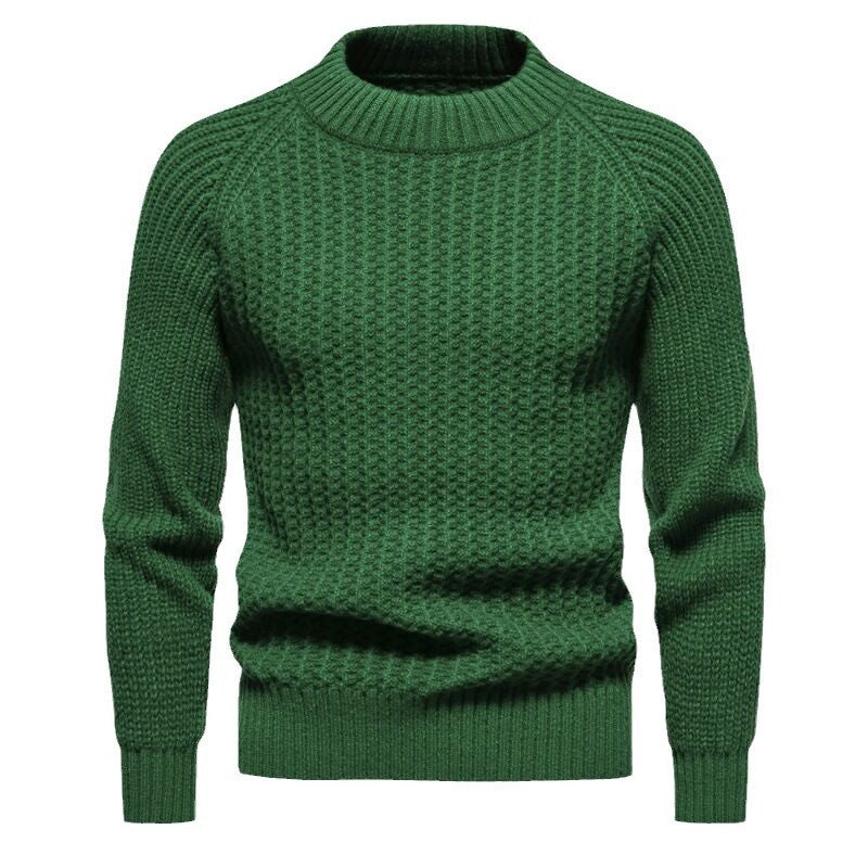 Classic Textured Knit Sweater