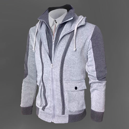 Men’s Casual Zip-Up Hoodie Jacket