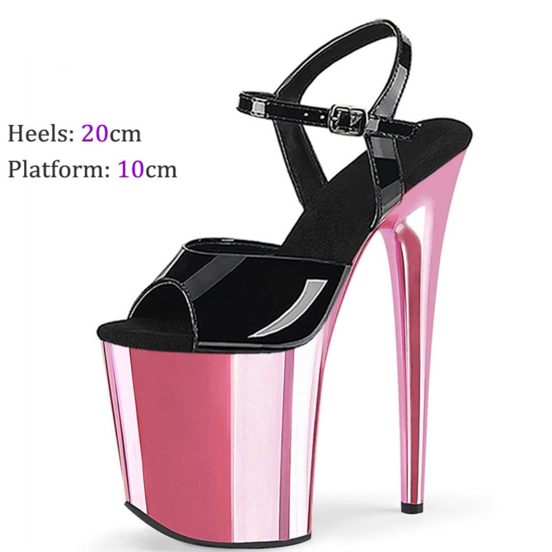 Ultimate Glamour – 20 cm Platform Heels That Demand Attention!