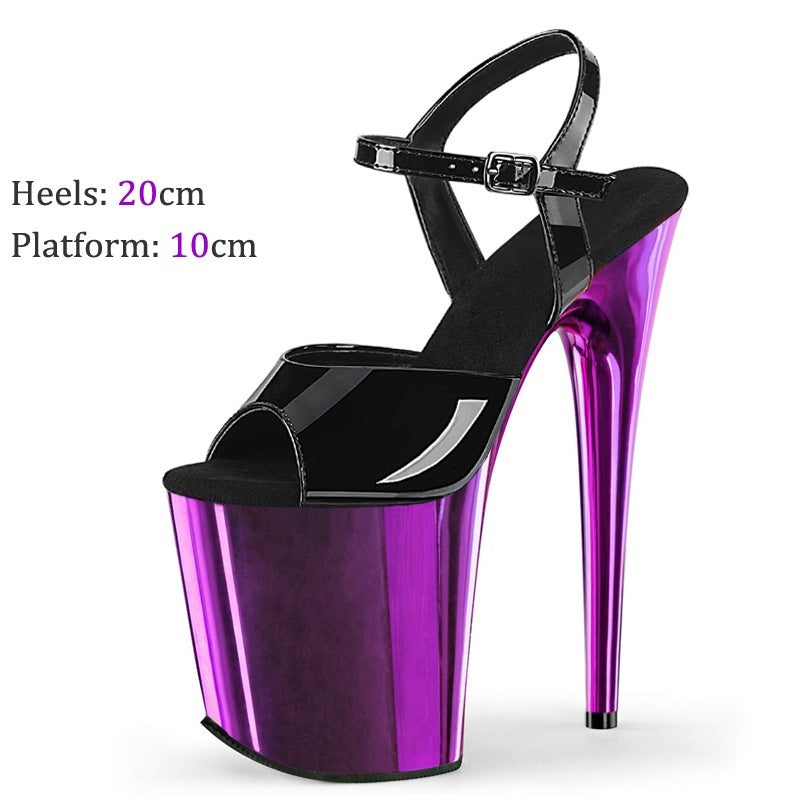 Ultimate Glamour – 20 cm Platform Heels That Demand Attention!