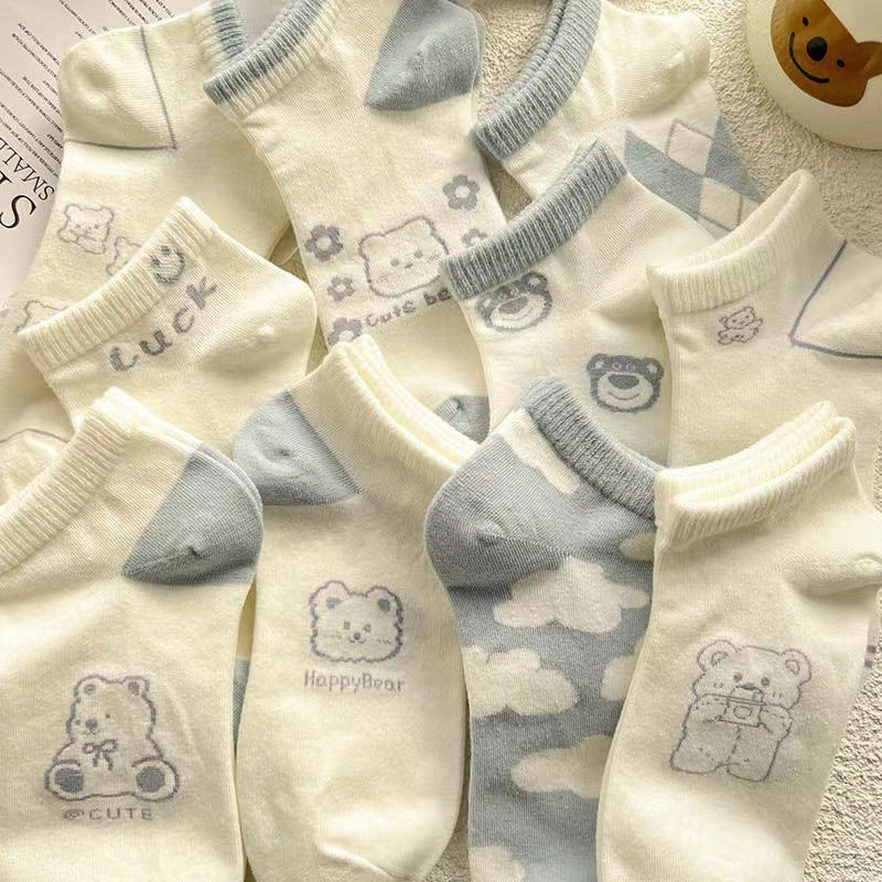Adorable Teddy Bear Socks