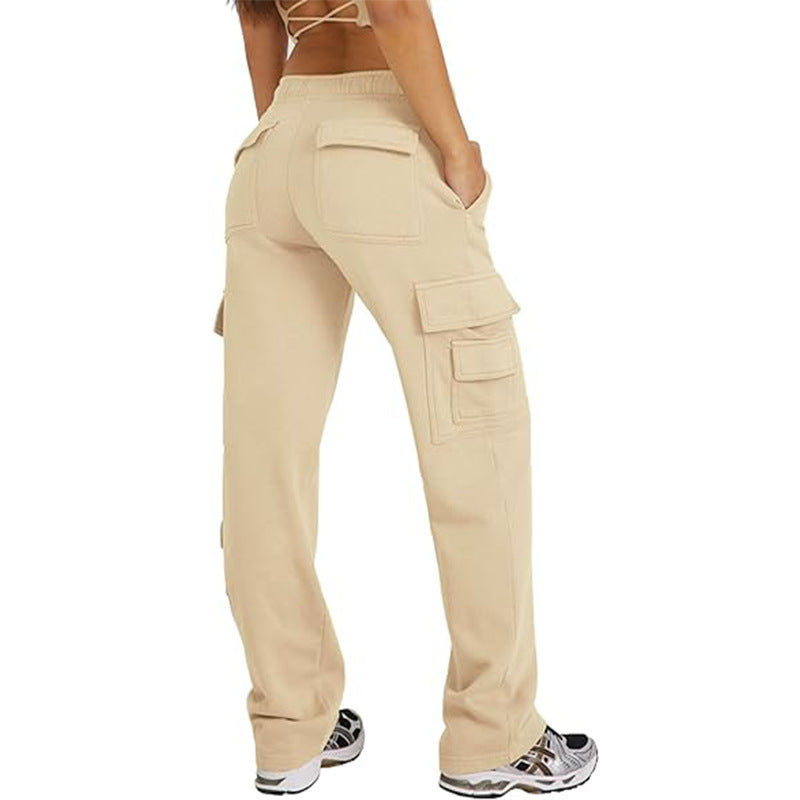 Women's cargo pants apricot – AylureEssentials