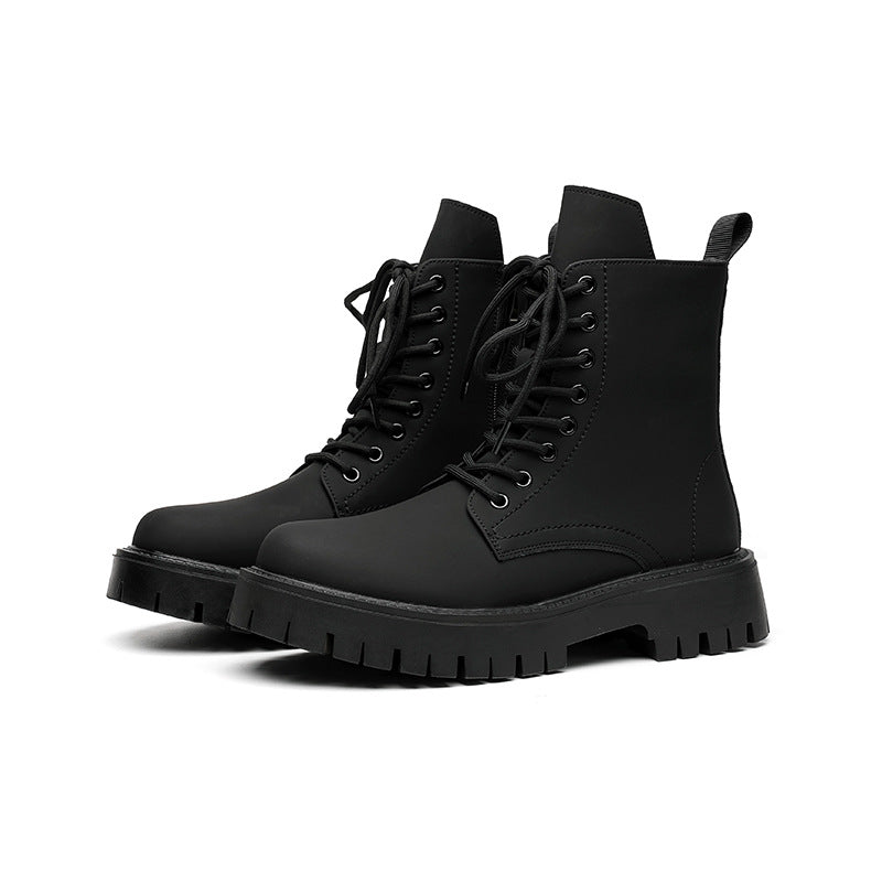 Men’s Classic Lace-Up Combat Boots – Timeless Style & Rugged Comfort!