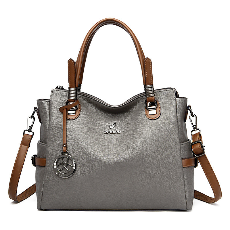 Contrast Stitch Handbag
