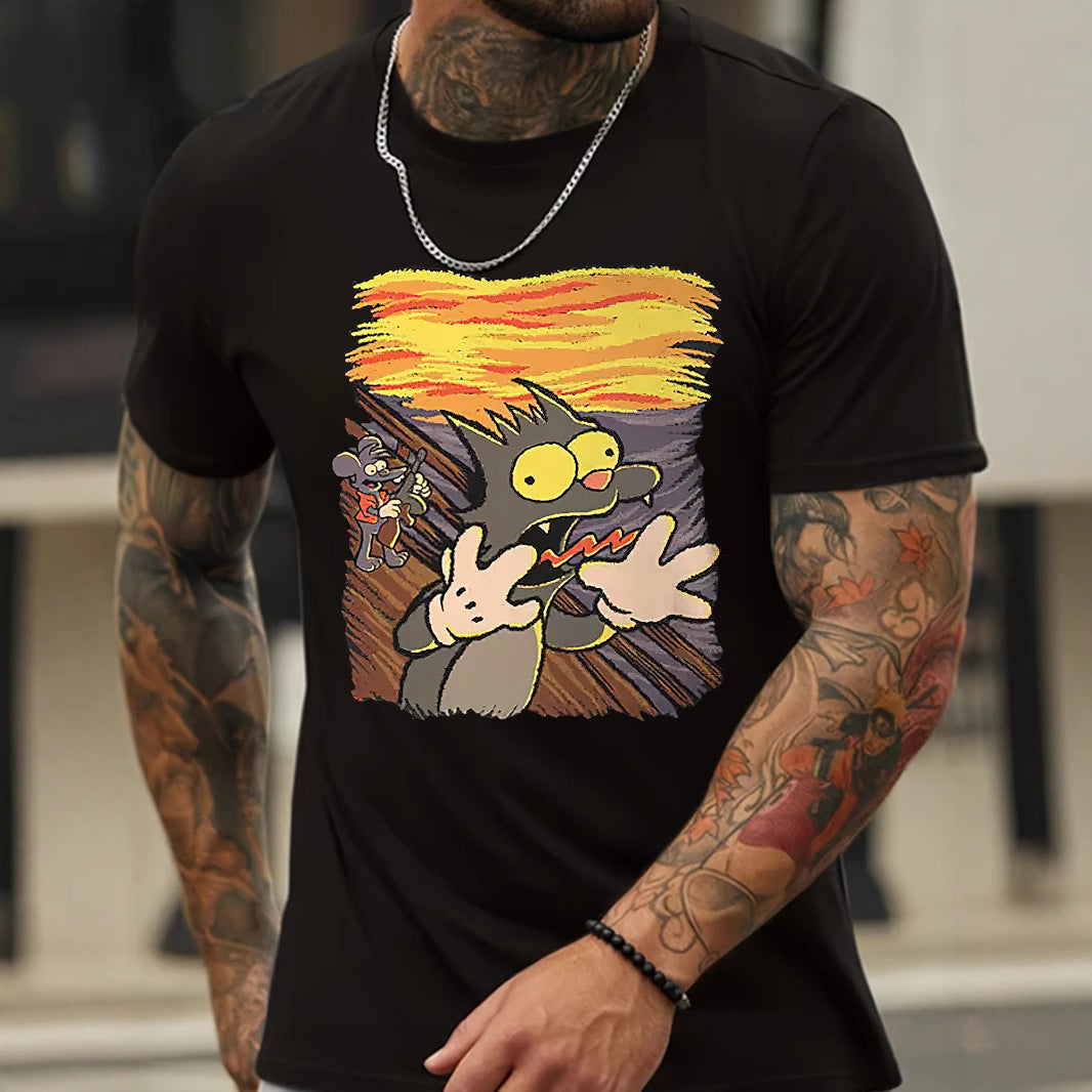Cartoon Graphic T-Shirt