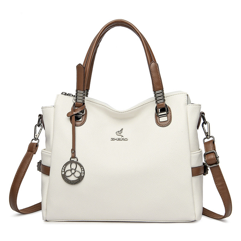 Contrast Stitch Handbag
