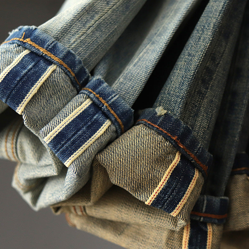 🇯🇵 Vintage Kapealahkeiset Farkut