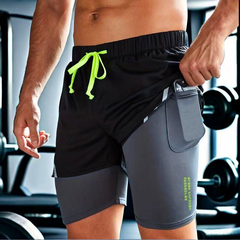 Men’s 2-in-1 Workout Shorts