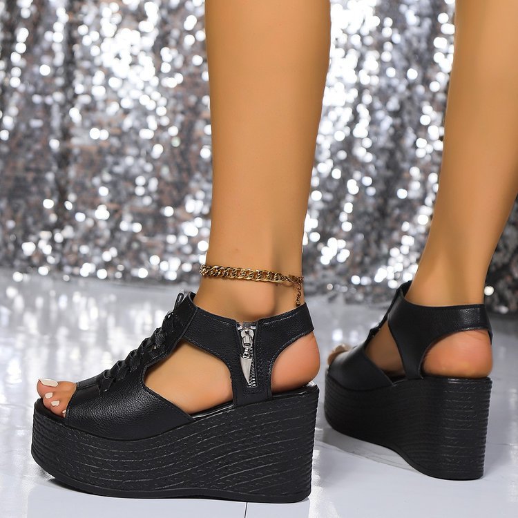 Stunning Wedge Platform Sandals